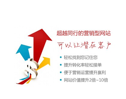 深度網讓您企業(yè)超越同行營銷型網站